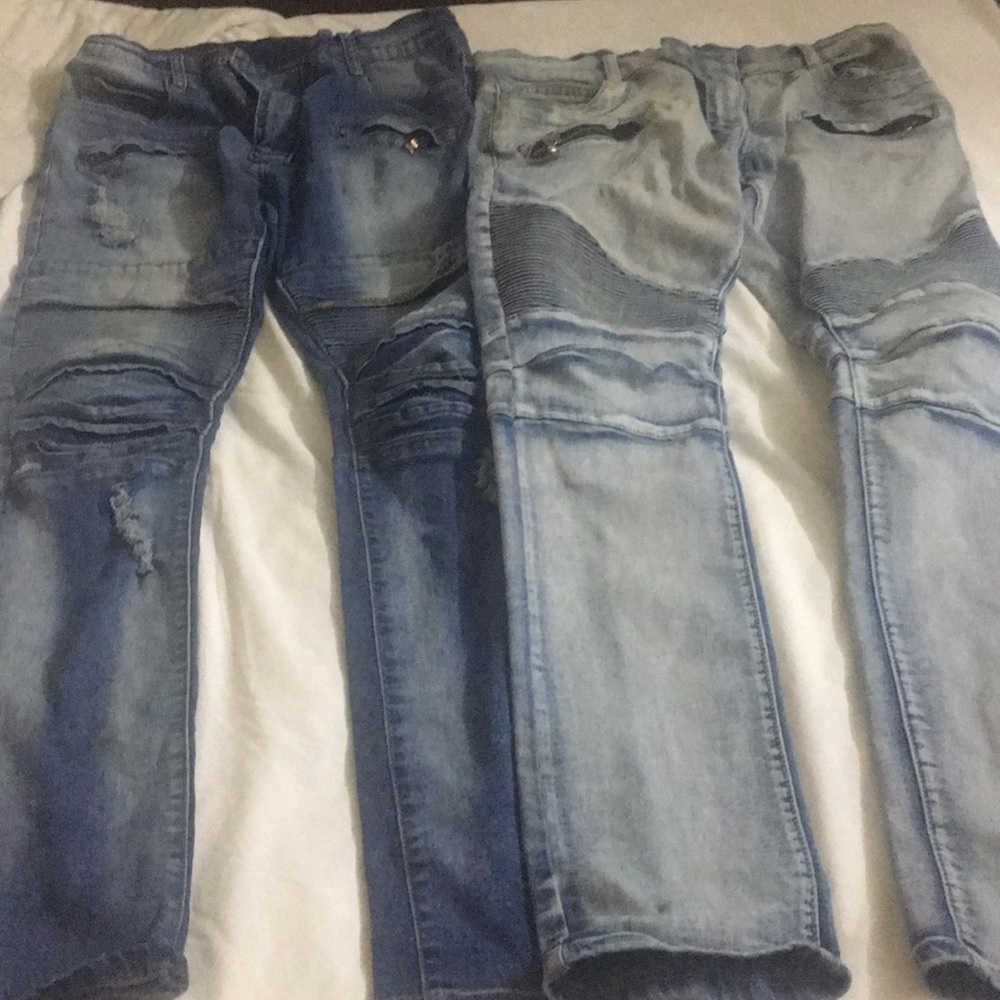 Balmain gently worn jeans also In black